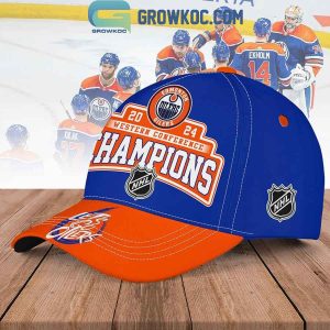 Edmonton Oilers Skyline Western Conference Champions Let’s Go Oilers 2024 Cap