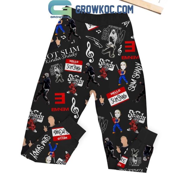 Eminem Guess Who’s Back And For My Last Trick Fleece Pajamas Set