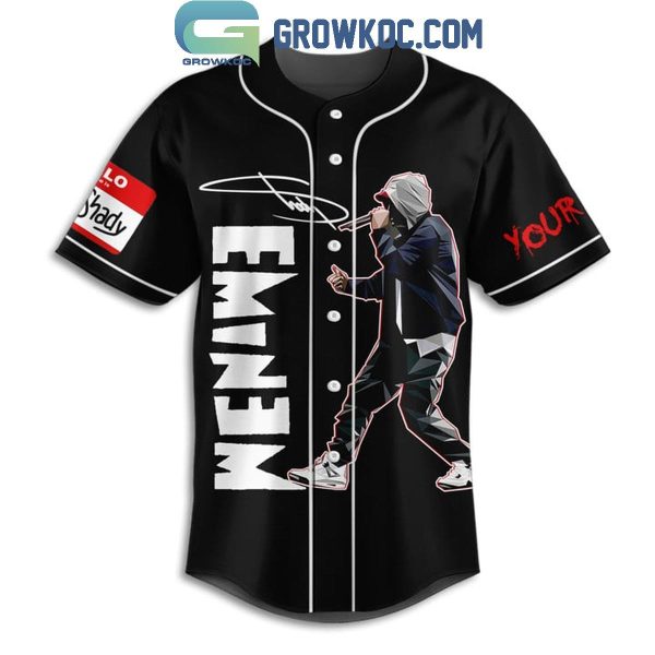 Eminem Let The Devil In Personalized Baseball Jersey