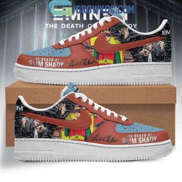 Eminem The Death Of Slim Shady 2024 Air Force 1 Shoes