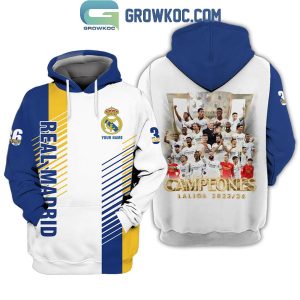 Emirates Fly Better Real Madrid Champeones La Liga Personalized Hoodie Shirts
