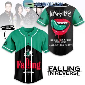 Falling In Reverse Running From My Past Personalized Baseball Jersey