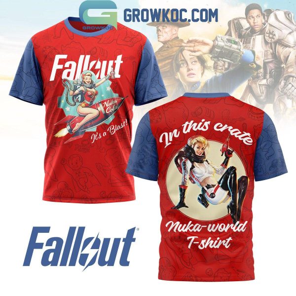 Fallout In This Crate Nuka-world T-Shirt Fan Hoodie Shirts