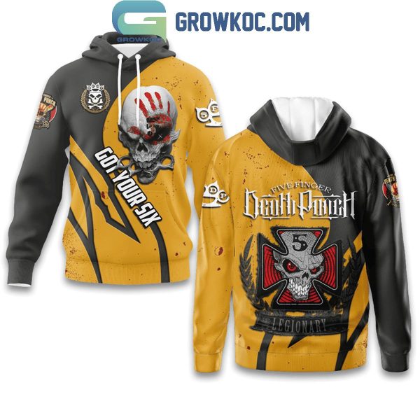 Five Finger Death Punch Got Your Six Rock Band Hoodie Shirts