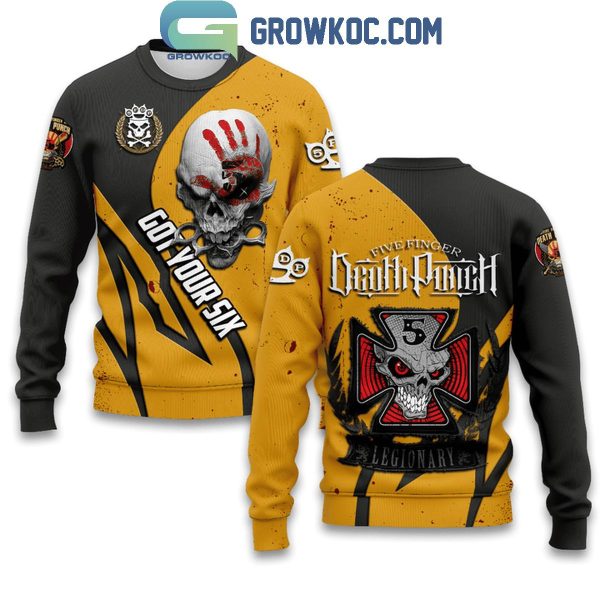 Five Finger Death Punch Got Your Six Rock Band Hoodie Shirts
