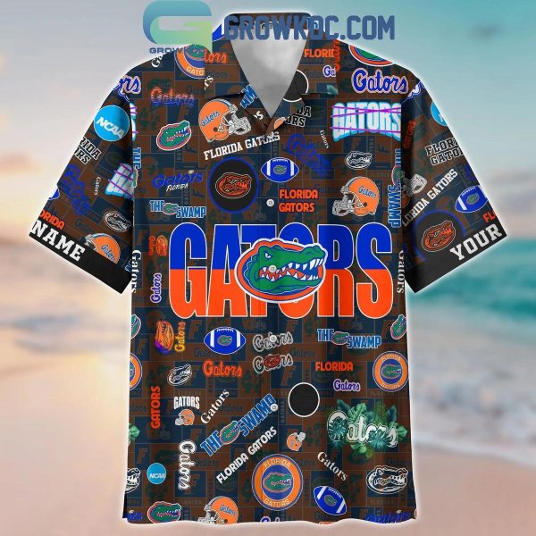 Florida Gators Solgan The Swamp True Fan Spirit Personalized Hawaiian Shirts