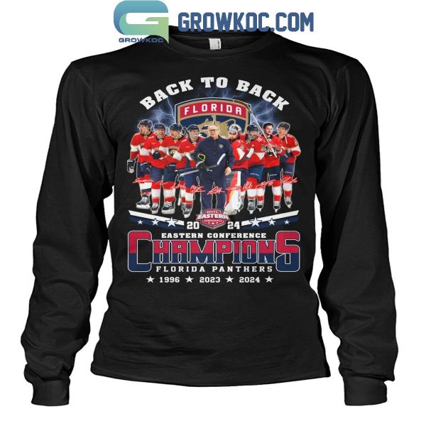 Florida Panthers Back To Back Eastern Conference Champions T Shirt
