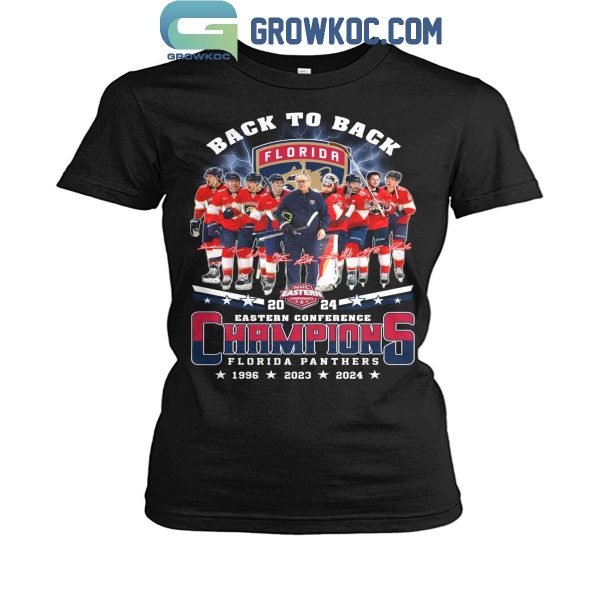 Florida Panthers Back To Back Eastern Conference Champions T Shirt