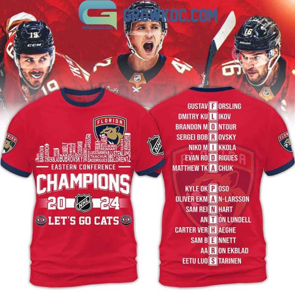 Florida Panthers Eastern Conference Champions 2024 Hoodie T Shirt