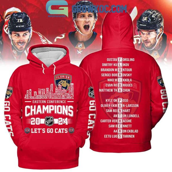 Florida Panthers Eastern Conference Champions 2024 Hoodie T Shirt