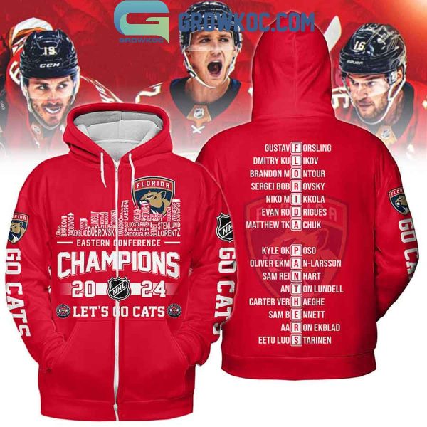 Florida Panthers Eastern Conference Champions 2024 Hoodie T Shirt