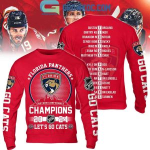 Florida Panthers Eastern Conference Champions 2024 Let’s Go Cats Hoodie T Shirt