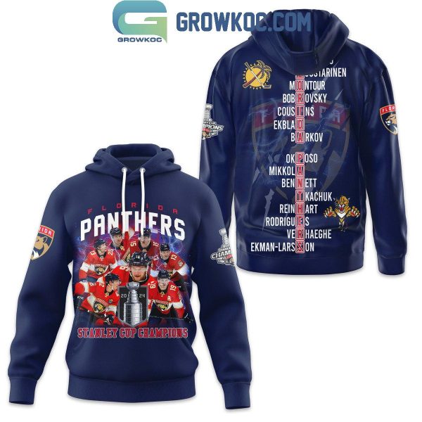 Florida Panthers Go Cats Go Stanley Cup Champions Hoodie T Shirt