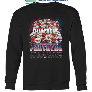 Florida Panthers NHL Stanley Cup Champions Fan Celebrating T-Shirt