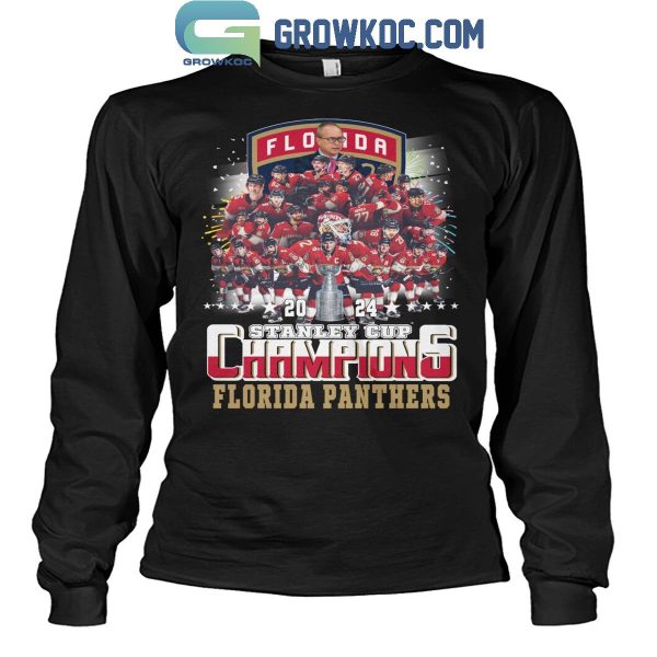 Florida Panthers Stanley Cup 2024 Champions T Shirt