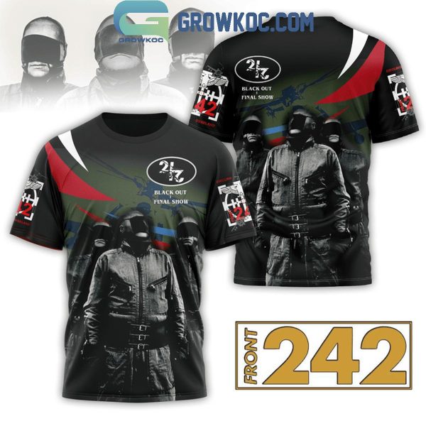 Front 242 Black Out Final Show Fan Hoodie Shirts