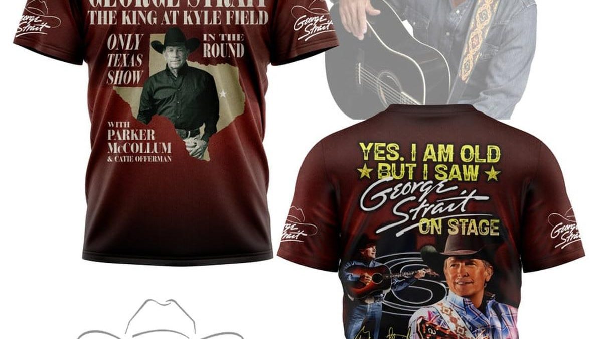 George Strait The King At Kylie Field Only Texas Show Hoodie Shirts -  Growkoc