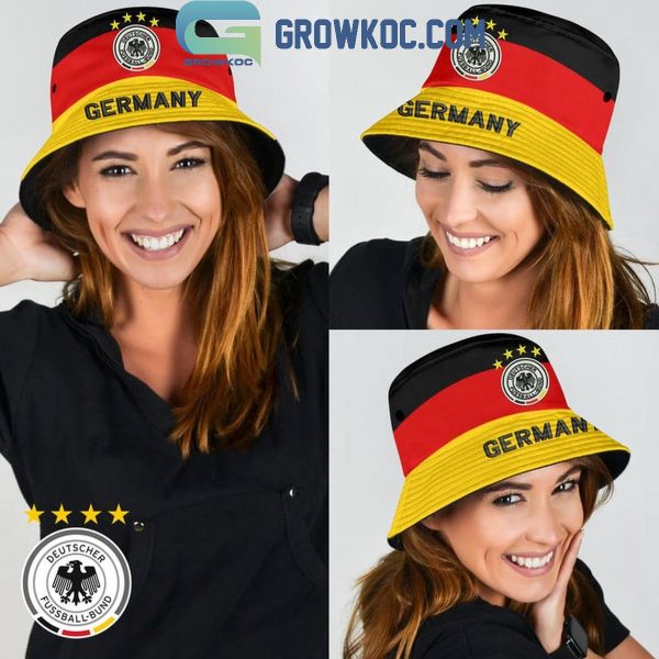 Germany Football Team UEFA Euro 2024 Fan Bucket Hat