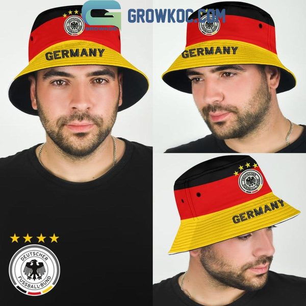 Germany Football Team UEFA Euro 2024 Fan Bucket Hat