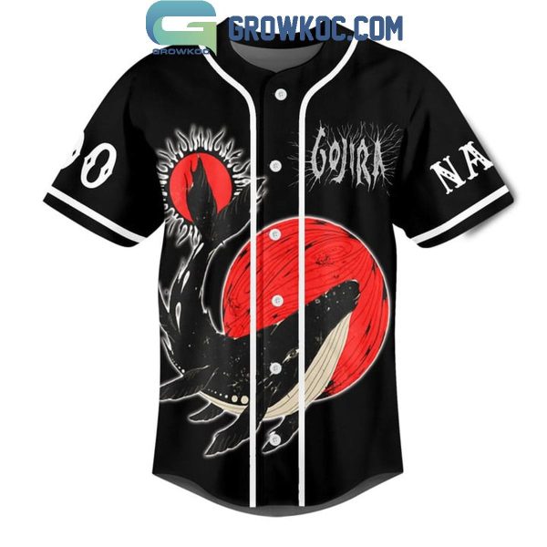 Gojira Change Yourself And Change The World Personalized Baseball Jersey