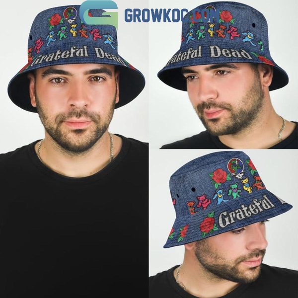 Grateful Dead Rock Fan Legend Jean Version Bucket Hat