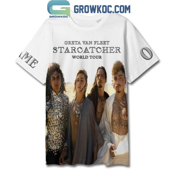 Greta Van Fleet Starcatcher World Tour 2024 Personalized Hoodie Shirts