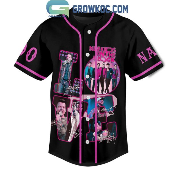 Having A Magic Summer Tour 2024 With NKOTB Personalized Baseball Jersey