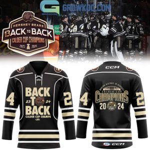 Hershey Bears 2024 Calder Cup Champions Personalized Hockey Jersey
