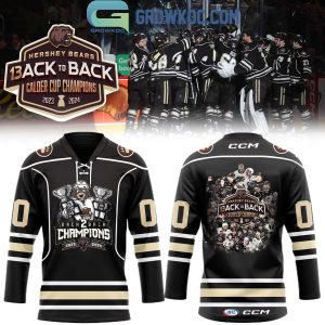 Hershey Bears 2024 Calder Cup Champions Personalized Hockey Jersey