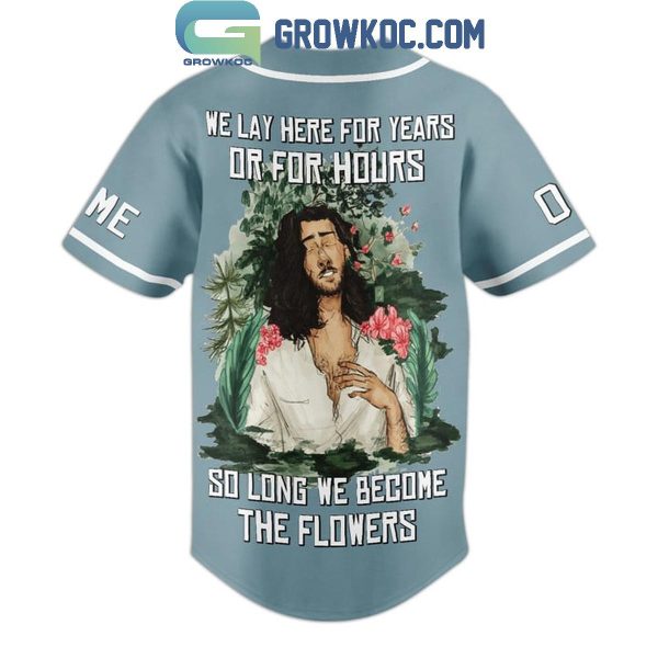 Hozier So Long We Become The Flowers Personalized Baseball Jersey
