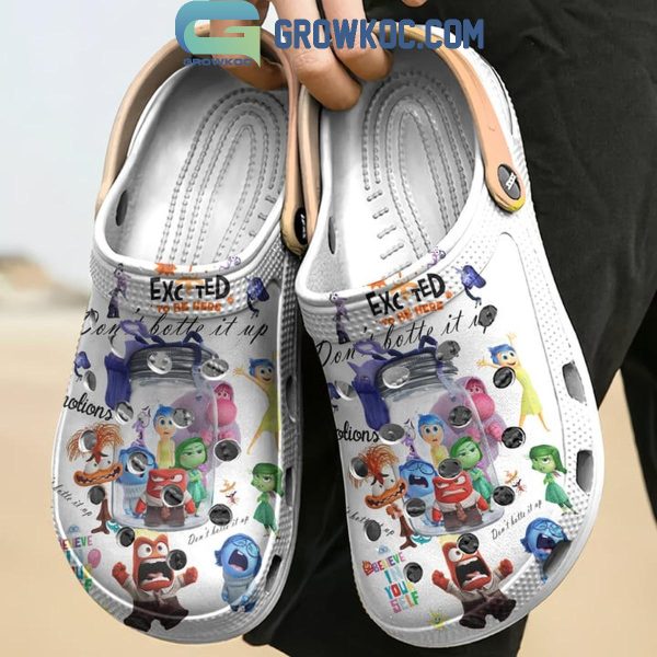 Inside Out 2 Don’t Give It Up Emotions Crocs Clogs