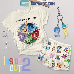 Inside Out 2 Every Thing Is Fine Polyester Pajamas Set