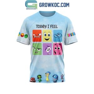 Inside Out 2 Today I Feel Excited To Be Here Fan Hoodie Shirts
