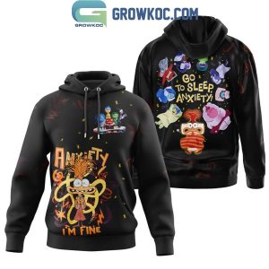 Inside Out Go To Sleep Anxiety Fan Hoodie Shirts