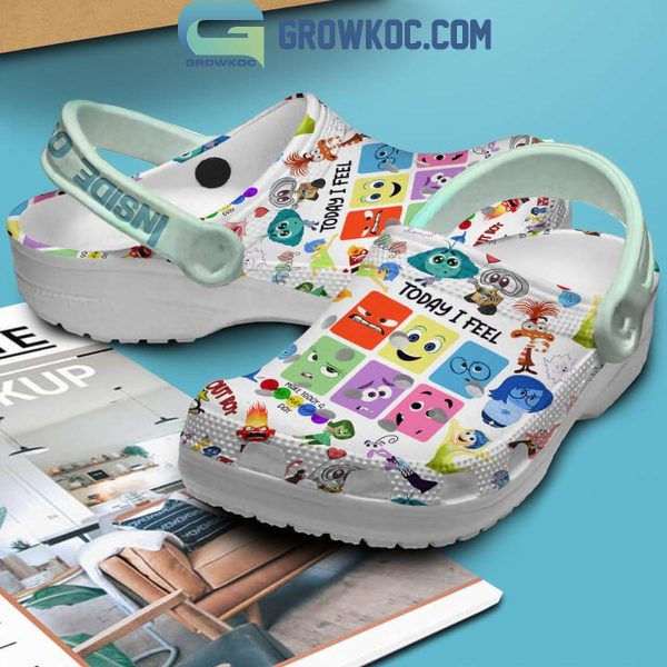 Inside Out Today I Feel All The Emotions Crocs Clogs