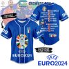 Italy Team European Football Championship UEFA EURO 2024 Personalized Baseball Jersey