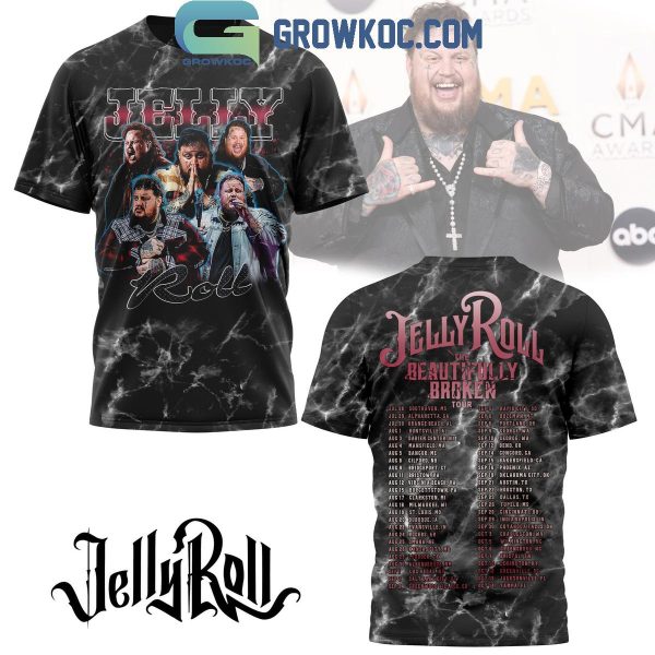Jelly Roll The Beautifully Broken Tour 2024 Schedule Hoodie Shirts