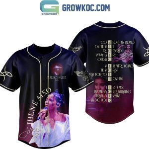 Jhene Aiko Comfort In Ending On The Way Personalized Baseball Jersey