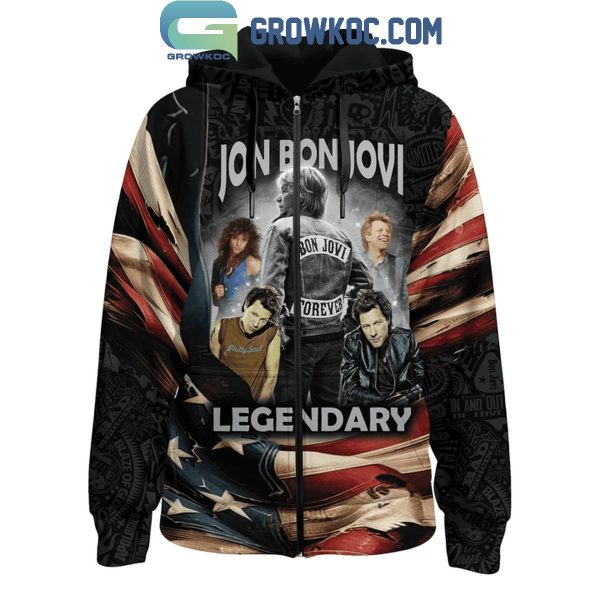 Jon Bon Jovi Legendary Fan Forever Hoodie Shirts