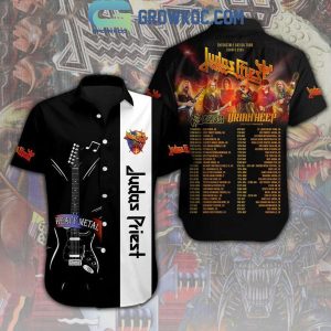 Judas Priest Invincible Shield Tour Europe 2024 Hawaiian Shirts