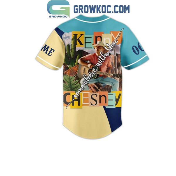 Kenny Chesney Somewhere With You Personalized Baseball Jersey