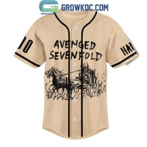 Life Is But A Dream Avenged Sevenfold Personalized Baseball Jersey
