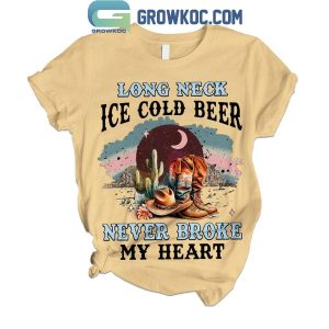 Luke Combs Long Neck Ice Cold Beer Never Broke My Heart T-Shirt Shorts Pants