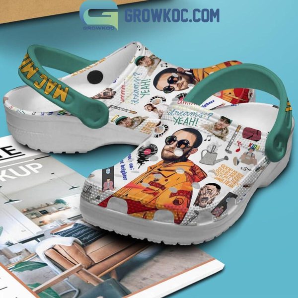 Mac Miller Life Goes On Days Get Brighter Fan Crocs Clogs