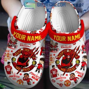 Manchester United Manchester Is Red Personalized Crocs Clogs