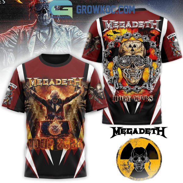 Megadeth Holy Wars Tour 2024 Fan Hoodie Shirts
