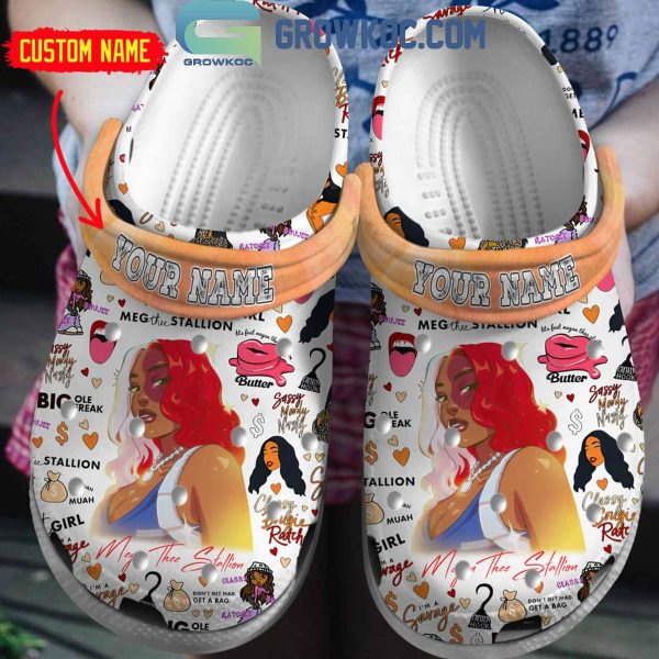 Megan Thee Stallion I’m A Savage Personalized Crocs Clogs