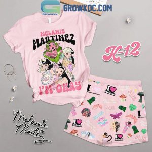Melanie Martinez I’m Okay T-Shirt Shorts Pants Pink Version