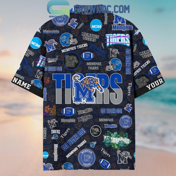 Memphis Tigers Solgan Go Tigers Go True Fan Spirit Personalized Hawaiian Shirts