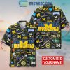Michigan Wolverines Solgan Let’s Go Blue True Fan Spirit Personalized Hawaiian Shirts